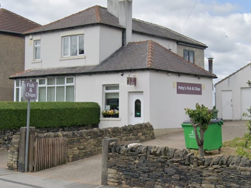 Chris Kendall named Petty's Fish and Chips, in Pudsey as the best in Leeds.