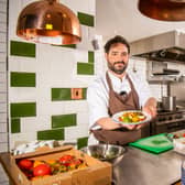 Sandy Jarvis, the chef behind Michelin Guide restaurant Bavette, in Horsforth, Leeds. Photo: James Hardisty 