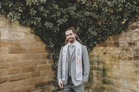 Andrew Gardiner is a finalist in the Mr Gay Great Britain competition, set to take place this August. Photo: Catherine Ball