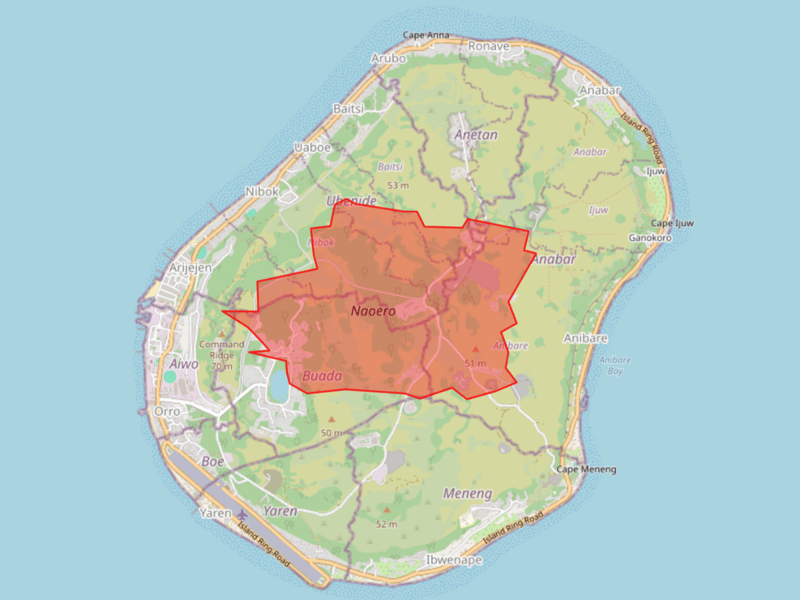 Located northeast of Australia, Nauru is one of the smallest countries in the world both in terms of population and land area. Nauru is about 5.8 times larger than the Glastonbury Festival site. You could fit the entire Glastonbury Festival site into Nauru almost six times.