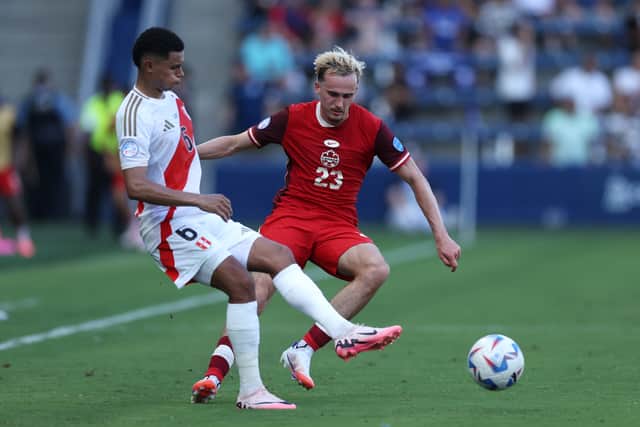 Canada international Liam Millar. 
