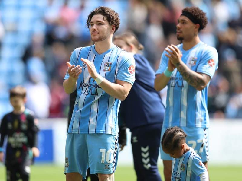 Leeds have been linked with a move for O'Hare who is coming to the end of his time with Coventry City. He's been with the Sky Blues since joining from Aston Villa on an initial loan in 2019 and he has made 142 appearances for the club. However, he'll be looking to take the next step in his career this summer and Leeds could offer him that opportunity.
