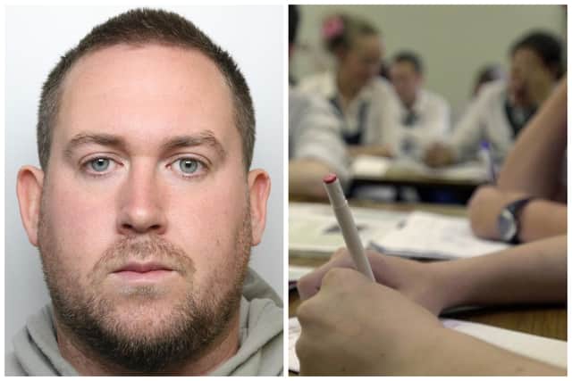 Michael Pierce, 34, has been banned from teaching indefinitely.