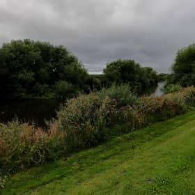 The canal, off Main Street, Allerton Bywater, Castleford.