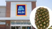 Aldi will be reducing food waste by removing pineapple crowns. (Photo credit: Aldi/Getty)