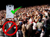 A smart button-up shirt for Wimbledon? Great. A stained "tuxedo" t-shirt though might not be up to Wimbledon's dress code - among some other "unwritten" rules on etiquette at SW19 (Credit: Canva/Getty)