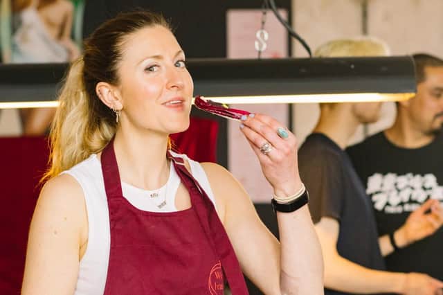 A pop-up supper club is coming to Sunny Bank Mills this month. Pictured is culinary artist Helen Russell Brown. Photo: Submitted