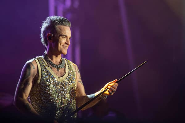 Robbie Williams' BST Hyde Park show is now in the bag, but what did those who saw the former Take That member think about his only UK show when they took to social media? (Credit: Getty Images)