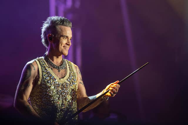 Robbie Williams' BST Hyde Park show is now in the bag, but what did those who saw the former Take That member think about his only UK show when they took to social media? (Credit: Getty Images)