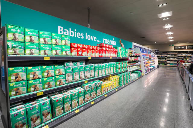 Aldi, pictured, is selling products for babies in its next specialbuys offer
