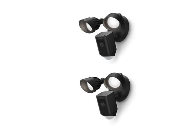 Ring Floodlight Cam Wired Plus - two-camera system