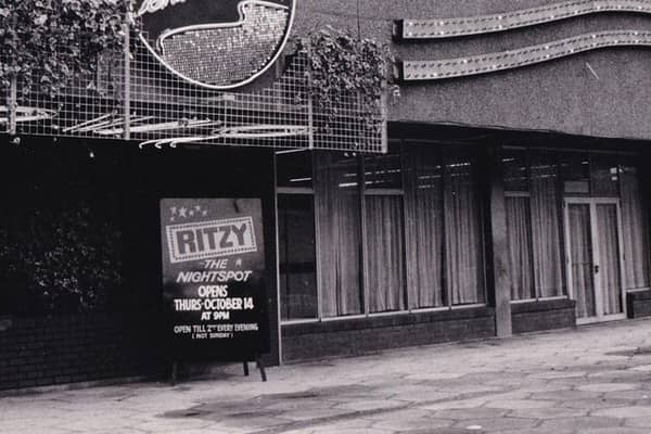 Legendary city centre nightspot Ritzy was a popular draw was featured on music chat show The Hitman and Her.