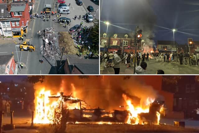 A night of chaos took place in Harehills, Leeds, on Thursday night (July 18) as a bus was set on fire and crowds gathered in a major disorder incident.