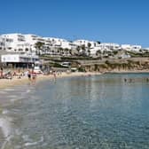 A Greece travel warning has been issued as there has been a surge in Covid hospitalisations in the country due to an outbreak of the new FLiRT variant of the virus. (Photo: Getty Images)