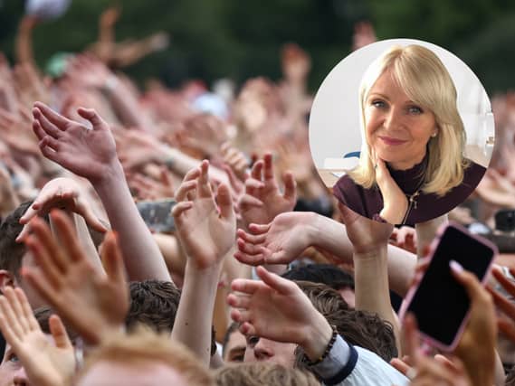 Former police officer Michelle Roycroft, who helped Harry Styles during his ordeal with a stalker, shares her 5 tips to stay safe during this year's UK summer festival season (Credit: Help me Angela/Getty Images)