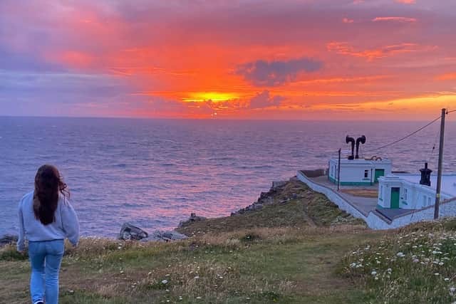 Sunset at Pendeen Lighthouse. (Photo: Isabella Boneham)
