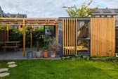 Meet the man who is vying for the Shed of the Year title after turning his old strawberry patch into a summer work cabin using recycled materials. 