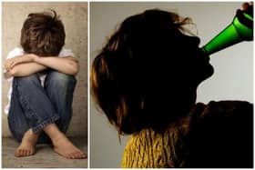 The Pudsey mum had her two children removed because she left their house in an unsanitary condition and was drinking heavily. (pics by Shutterstock / PA)