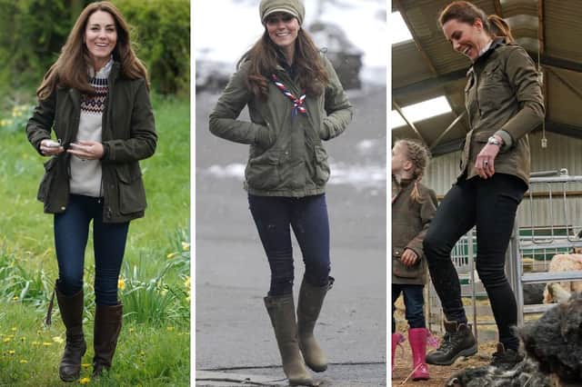 The Princess of Wales is epitomises the British Countrycore look - from her Barbour jackets down to her Le Chameau Wellies