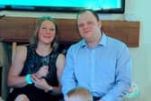 Alison Clark, 42, and her husband, Rob.