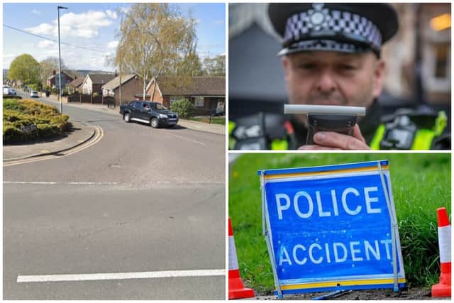 Stepanovs crashed into the motorcyclist at the junction of The Green and Healey Road, and was found to be over the drink-drive limit. (pics by Google Maps / National World)