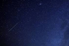 Meteor shower.