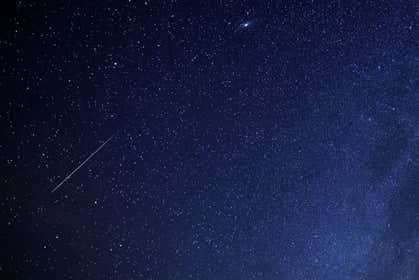 Skygazers can catch a glimpse of a meteor shower on Tuesday as the Delta Aquariids light up the night sky in the UK.