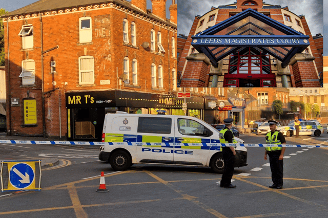A man appeared before Leeds Magistrates Court on Saturday.