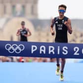 Alex Yee won the gold medal at men's triathlon.
