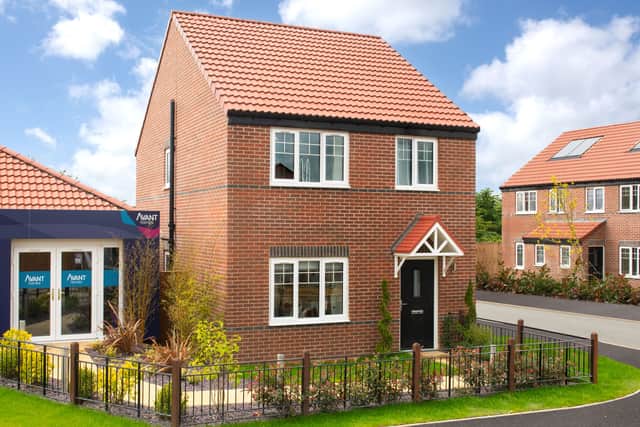 Avant Homes has launched a new three-bedroom "Cadeby" show home (pictured) at Bishop's Quarter.