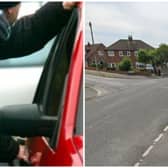Desperate Mayne broke into cars around the Pudsey area. (pics by National World / Google Maps)