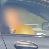 BMW driver filmed inhaling from what appeared to be a 'hippy crack balloon' on the M6.