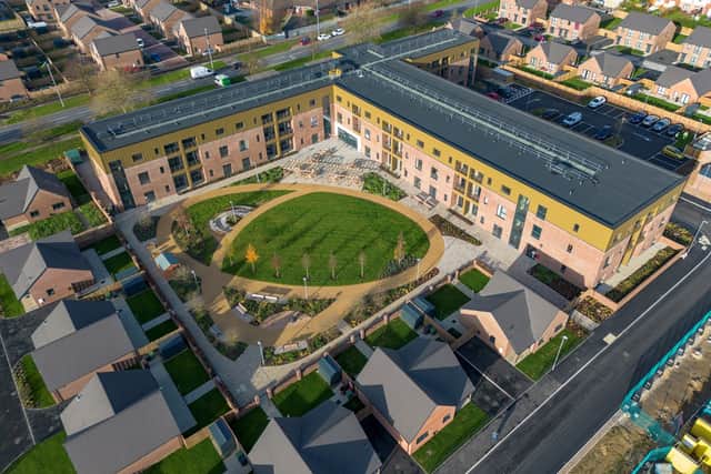 Middleton’s Gascoigne House, in Nightingale Court, began welcoming residents in October last year. Photo: Leeds City Council