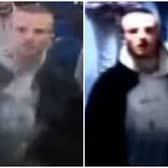 Do you know this man? He is alleged to have sexually assaulted a woman at Leeds Railway Station. (pics by BTP)