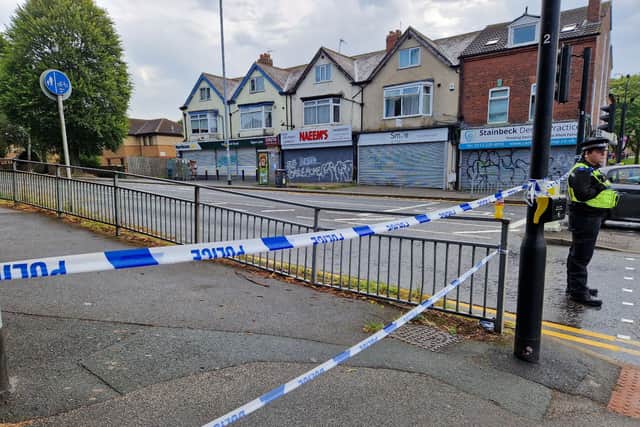 The incident happened on Stainbeck Road near the junction with Stainbeck Avenue