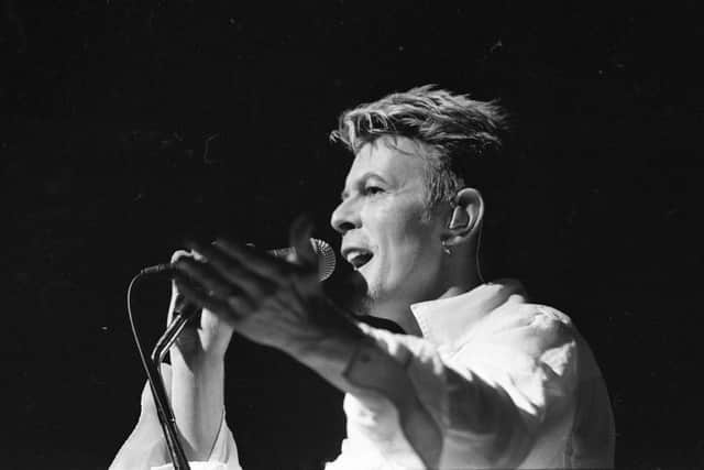Davie Bowie performance.