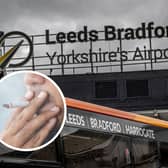 The airside smoking area at Leeds Bradford Airport will be temporarily closed from August 19