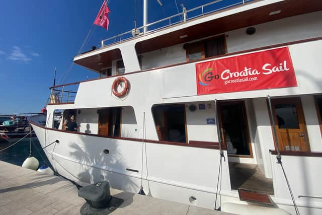 Go Croatia Sail boat. (Photo: Isabella Boneham)
