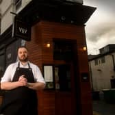 Chef Jono at V&V, New Briggate, Leeds.
