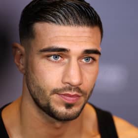 Tommy Fury has broken his silence after his shock split from fiancé Molly-Mae Hague (Photo by Getty Images)