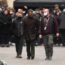 Samuel L Jackson stayed at the Dakota Hotel as a huge Marvel production was filmed in Leeds.