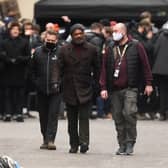 Samuel L Jackson stayed at the Dakota Hotel as a huge Marvel production was filmed in Leeds.