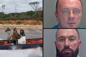 Men leap from boat as they’re caught with £39m cocaine haul.
