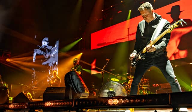 New Order's show this evening in Cardiff has been cancelled over safety concerns regarding the weather conditions at Alexandra Head.