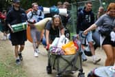Punters have been arriving at Bramham Park for Leeds Festival since Wednesday