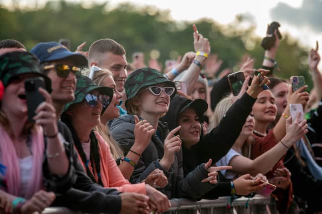 Huge crowds have been enjoying big name acts at Leeds Festival.