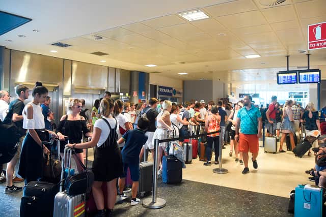 UK holidaymakers are being warned of “numerous flight cancellations” that are set to hit airports in Portugal this week. (Photo: AFP via Getty Images)