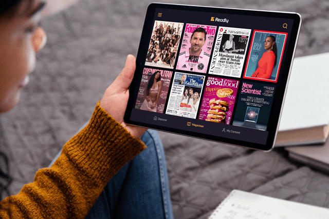 Readly has thousands of titles on its platform