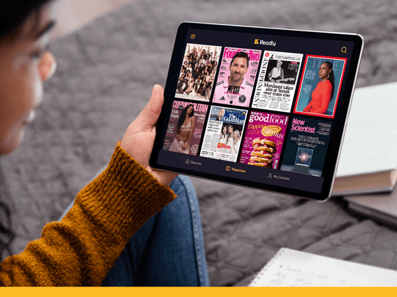 Discover thousands of magazines and newspapers on Readly