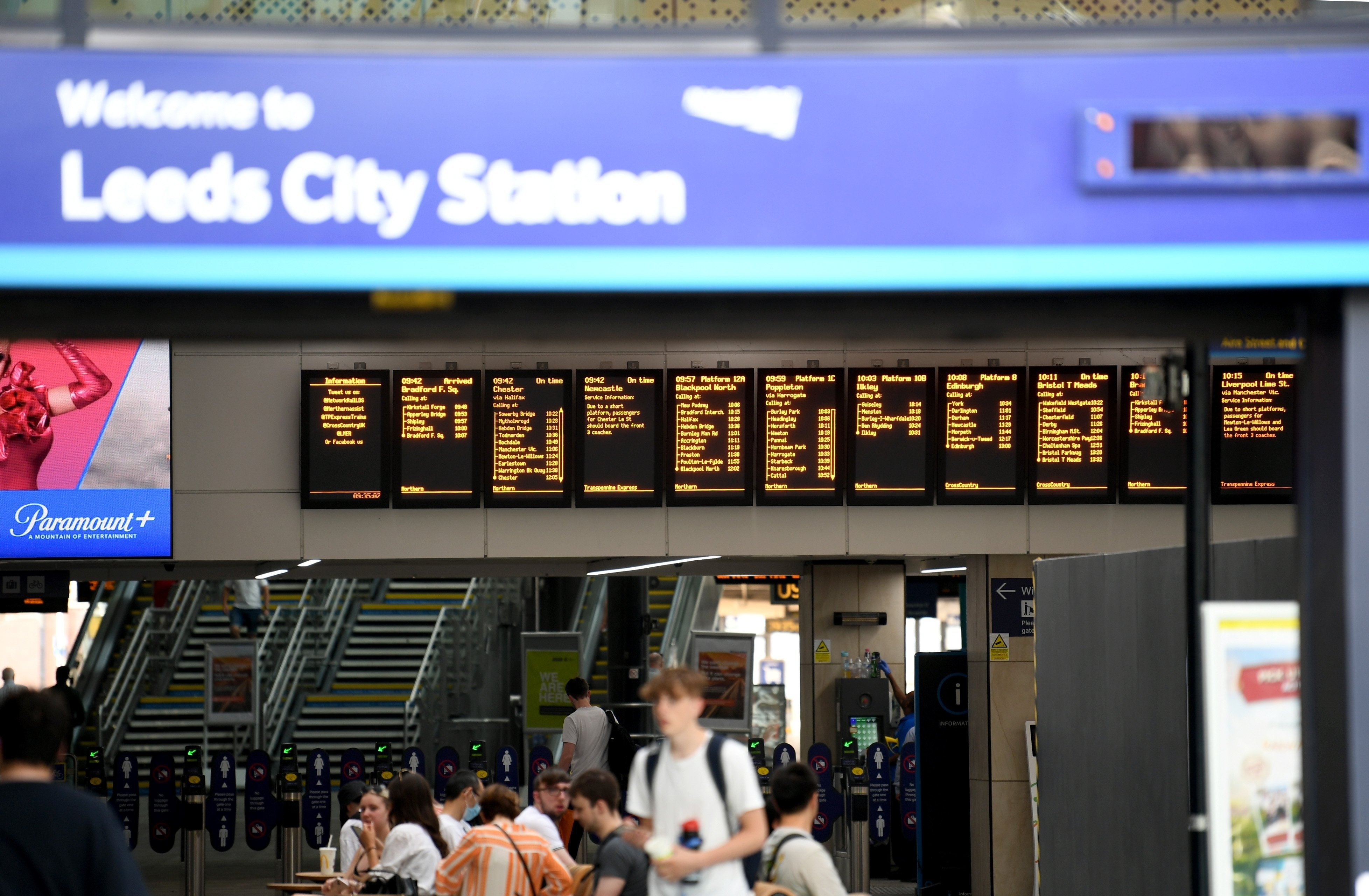 Leeds trains to Glasgow Central cancelled after fire onboard